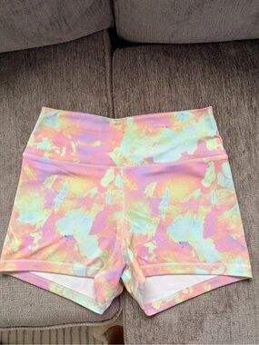 Fleo Pastel Tie-Dye Shorts
